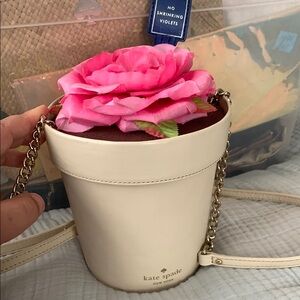 Kate Spade flowerpot bag - like new